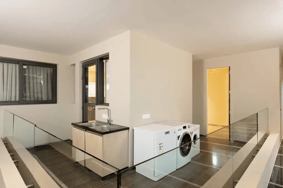 Marbella Grand Utility Balcony with Laundry Station